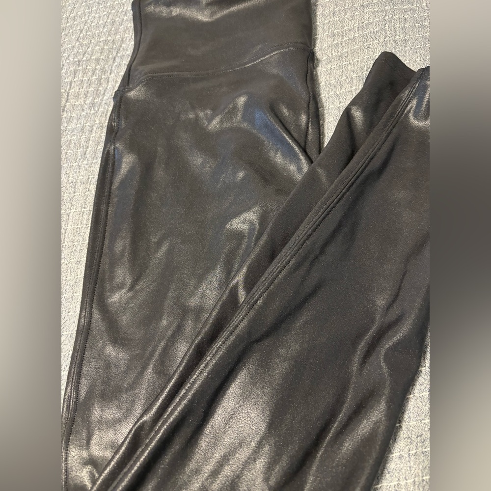 Spanx faux leather leggings